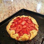 Linda's strawberry galette
